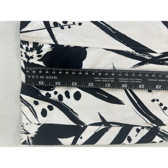 Regency Mobwife Heritage Spence Fit & Flare Black & White Sleeveless Dress Sz 6 - Picture 10 of 10